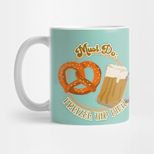 Pretzel Und Bier Mug